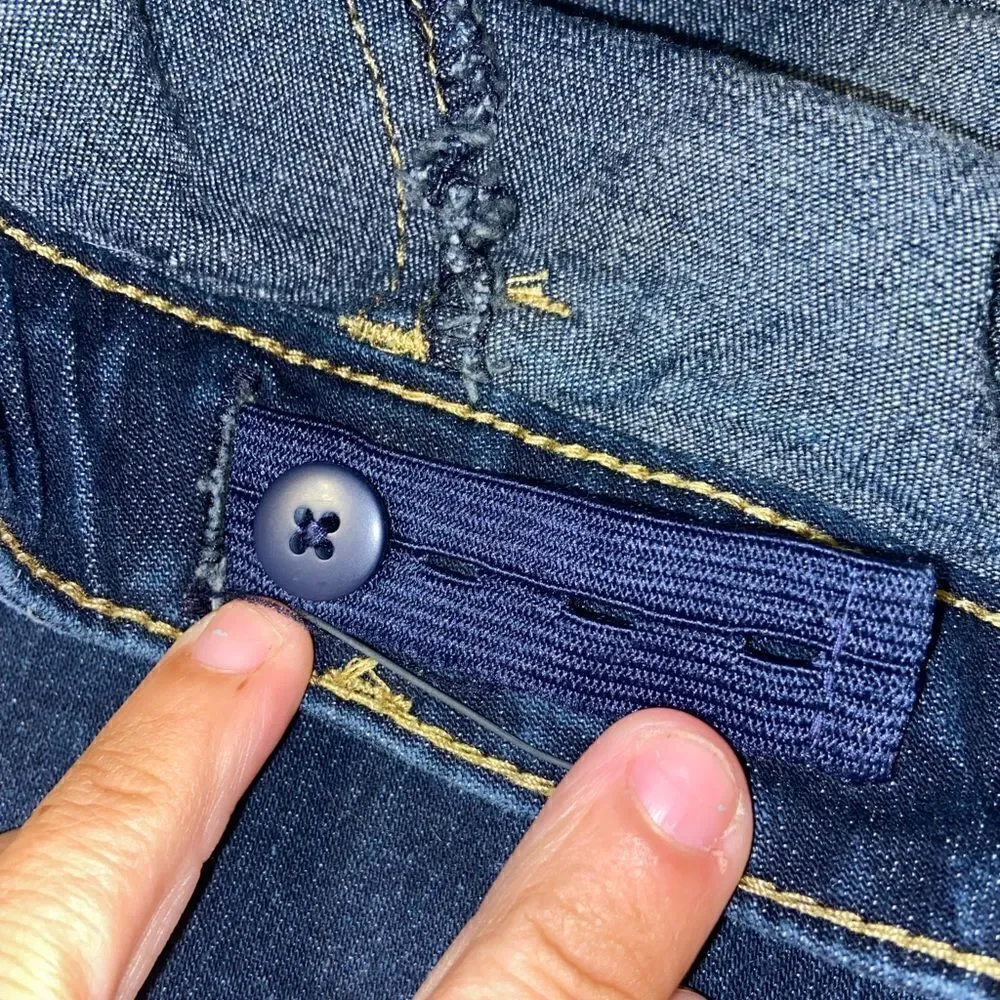 Cat and jack super strtch strait leg jeans size 16